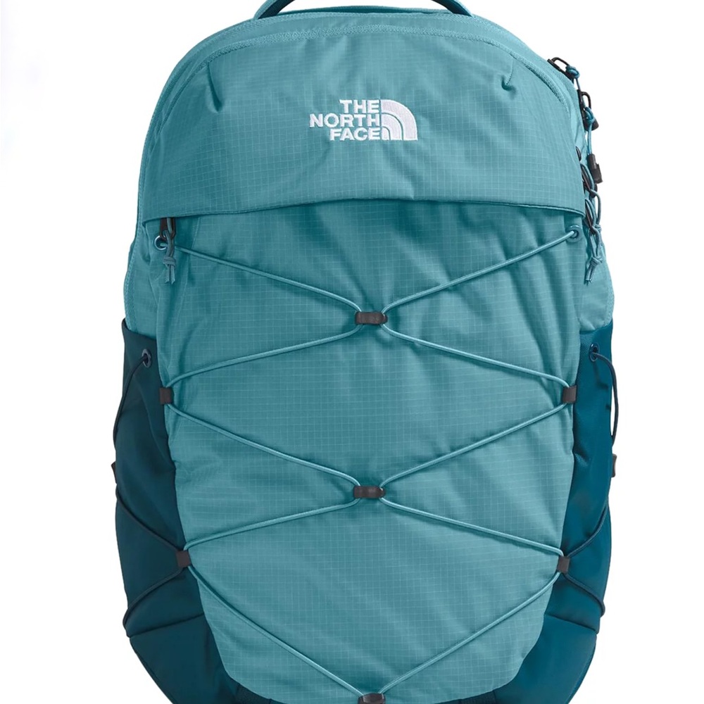 The North Face Borealis Backpack in Algae Blue